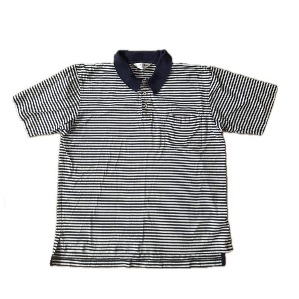 Brooks Brother Striped Piqué Slim Fit Polo